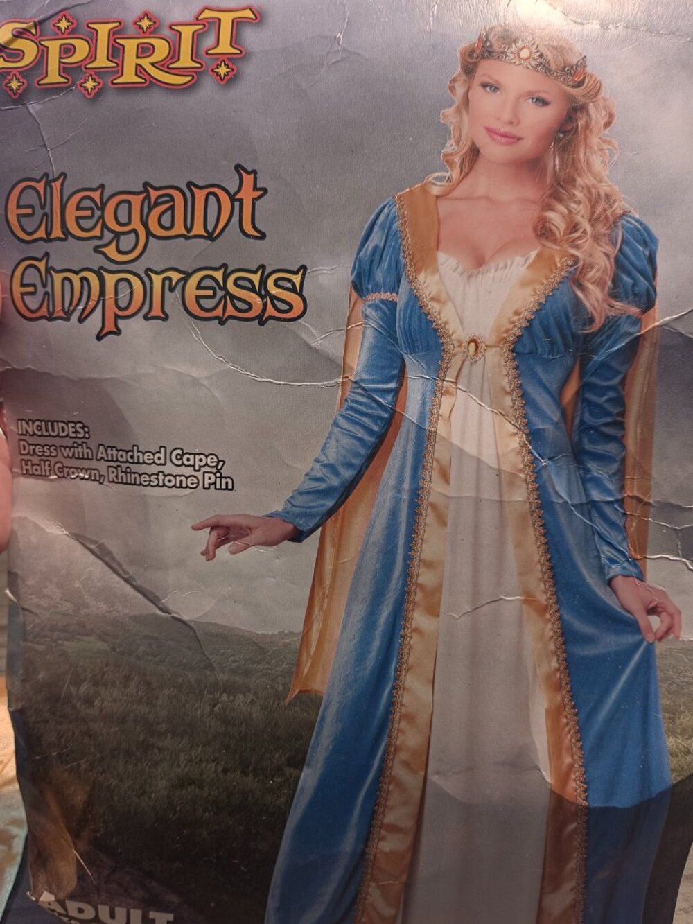 Spirit Halloween Elegant Empress Adult Costume Size Small 6-8